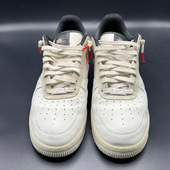 Nike Air Force 1 Low Script Swoosh Sneakers Men's Size 11.5 - Picture 5 of 13